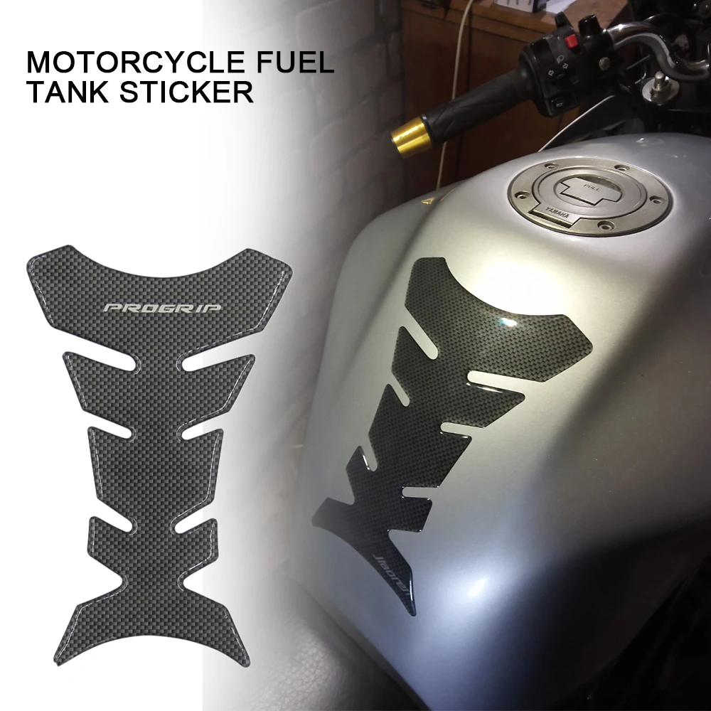 1pcs Universal Motorcycle Carbon Fiber Tank Pad Tankpad Protector racing sticker For Honda Suzuki Yamaha KTM Hayabusa Universal