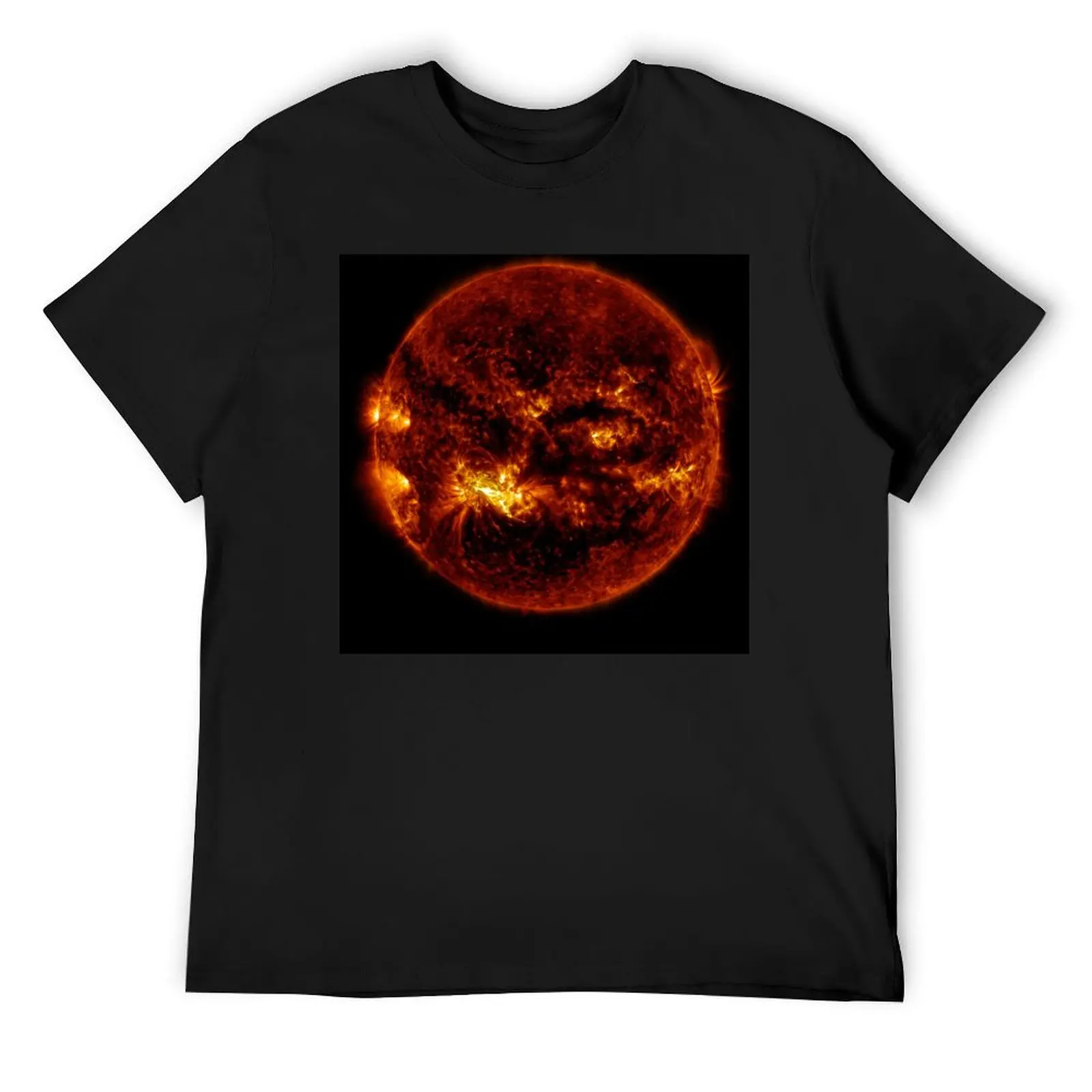 The Sun Solar Flare Space Photo Art T-Shirt boys whites vintage vintage anime shirt funny t shirts for men