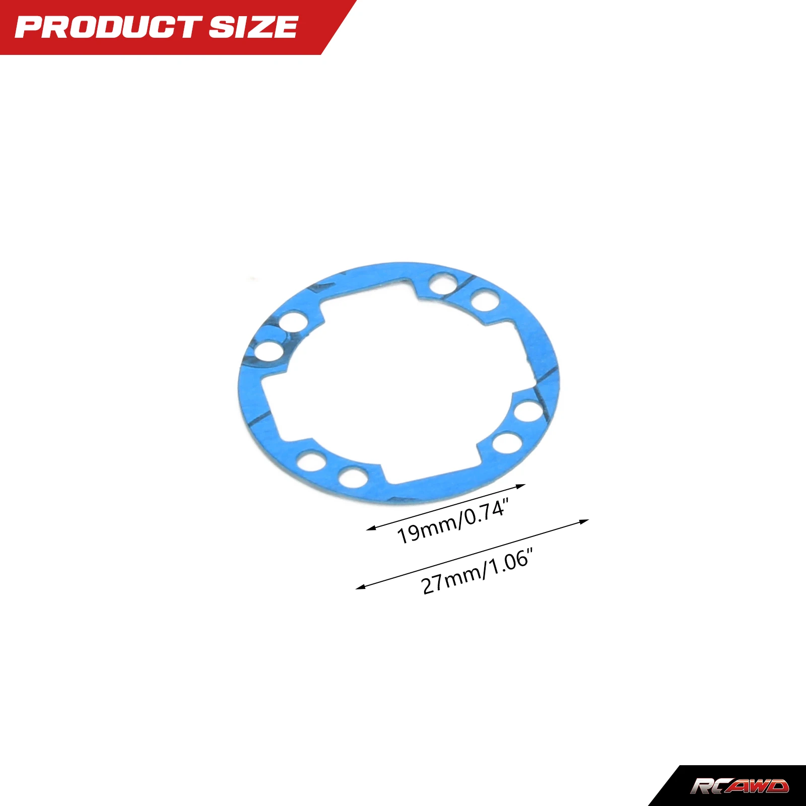 Differential non asbestos diff gasket for Arrma 1/5 8S BLX Kraton Outcast RTR&EXB Roller hopups upgrade parts