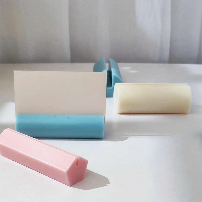 Silicone Business Card Holder Mold Card Crafts Project Supplies 45BE