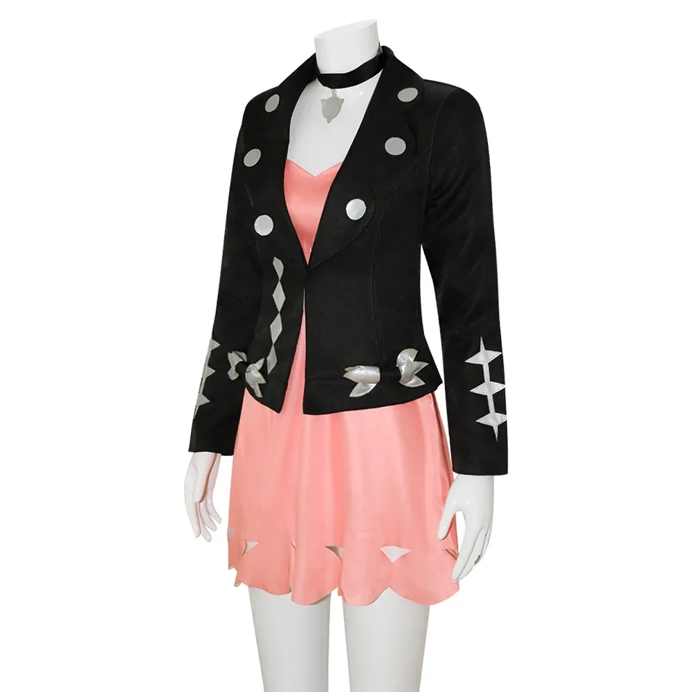 Marnie Dress Marnie Cosplay Costume Daily Suit Headwear Necklace Outfits Christmas Carnival Party Role Play Uniform for Women