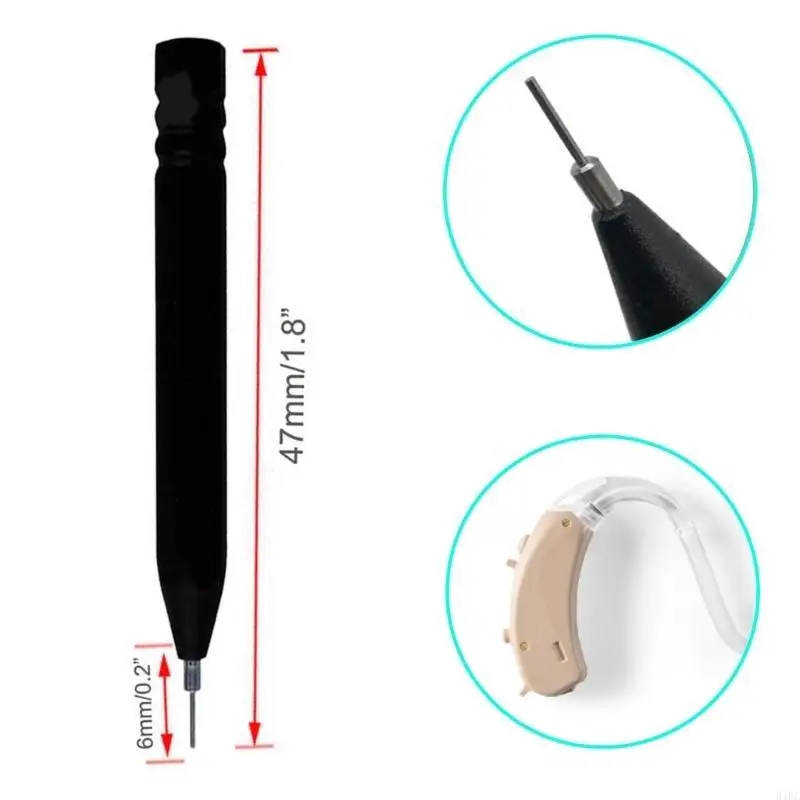 94PC 9 in 1 Hearing Aids Maintenance Care Tool Including Earbud Cleaner & Carry Case