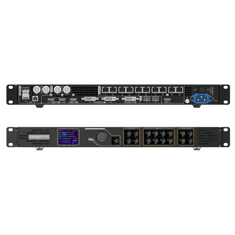 Novastar VX1000 LED Video processor 6.5 Million Pixels Capacity Support HDMI and DVI , 3G-SDI , OPT1