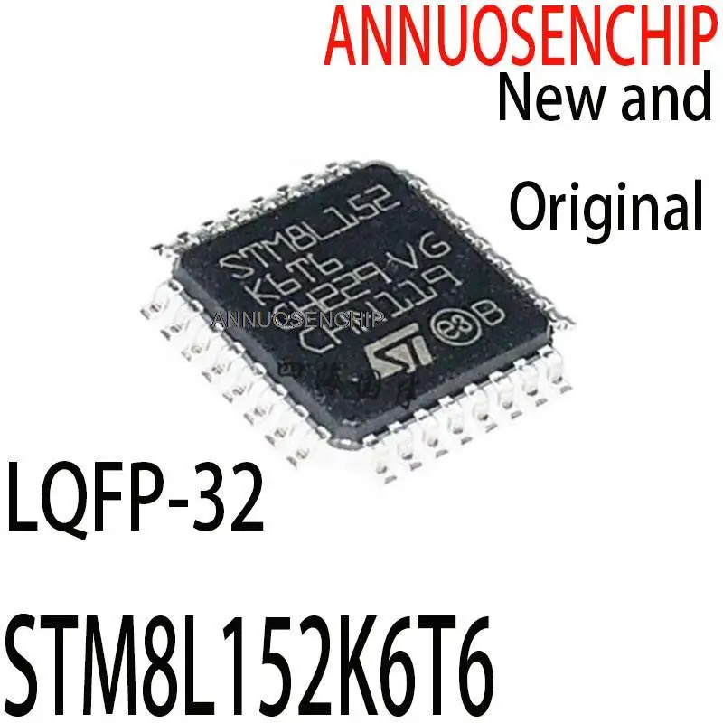 1PCS New and Original STM8L152 K6T6 8L152K6T6 8L152 K6T6 LQFP-32 STM8L152K6T6