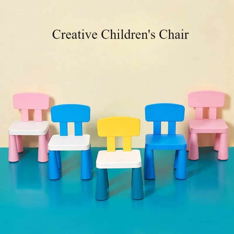 children's-chair-660g-thickened-kindergarten-back-chair-baby-dining-chair-plastic-small-chair-bench-small-stool-non-slip