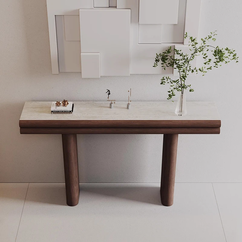 

m Italian Minimalist Console Table Unique Curve Aesthetic Subtle Console Table Smooth Practical Bureau Furniture Living Room m
