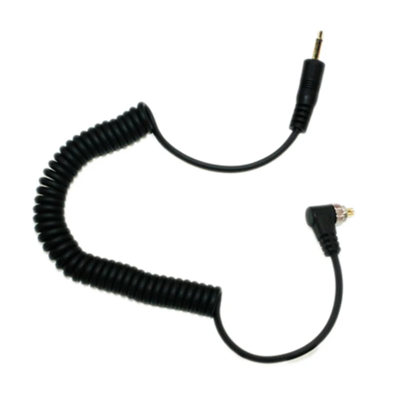 1pcs 2.5mm 2.5mm-남성 플래시 PC 동기화 케이블 코드 길이, 캐논 니콘 소니-플래시 라이트 yongnuo 플래시