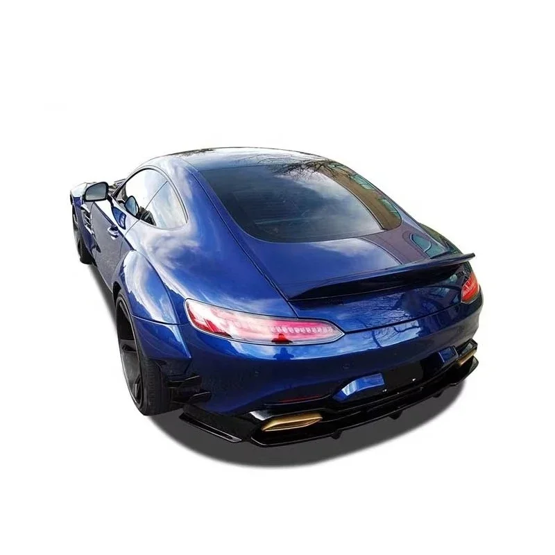 For GT Rear Spoiler PD Style Fiberglass Material Ducktail Tail Wing Car Accessories Auto Parts
