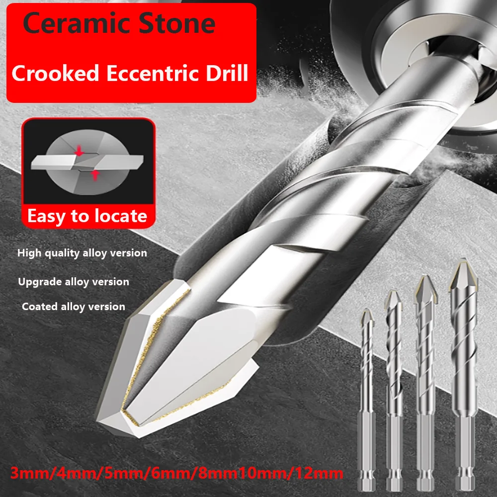 

Eccentric Drill Bit for Drilling Concrete Special Cement Ceramic Tiles Dry Ceramic Tiles Ceramic Tiles Glass Tiles