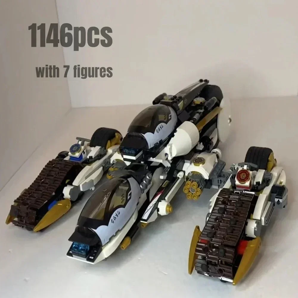 1146pcs Ultra Stealth Raider Building Blocks Fit 70595 71739 Bricks Toys for Children Gifts