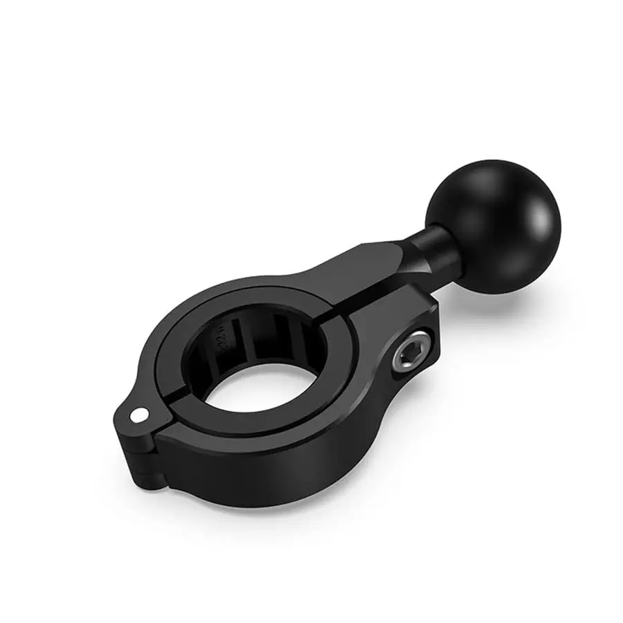 

Motorcycle Bike Handlebar Gps Phone Holder U Bolt Mount Base,Aluminum,With 1" Ball