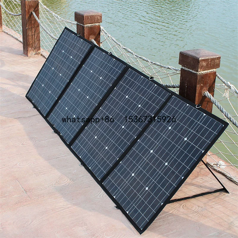 Lightweight Solar Energy Products Portable Foldable Waterproof Photovoltaic Solar Panel System 200W 300W Solar Panel Price