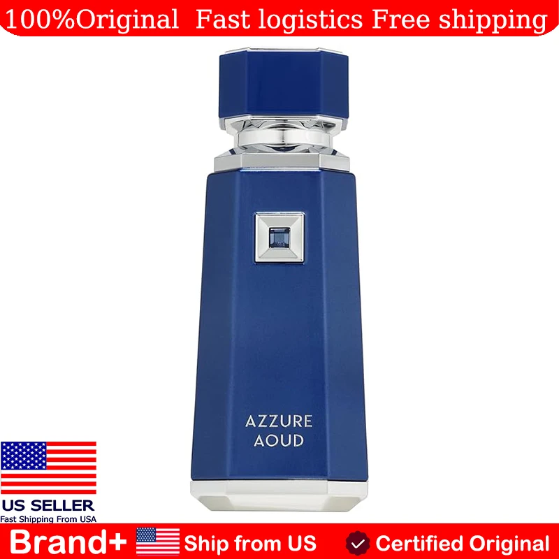 

Fragrance World French Avenue Azzure Aoud Eau De Parfum for Men 100ml Arabian women's perfume long lasting fragrance Cologne