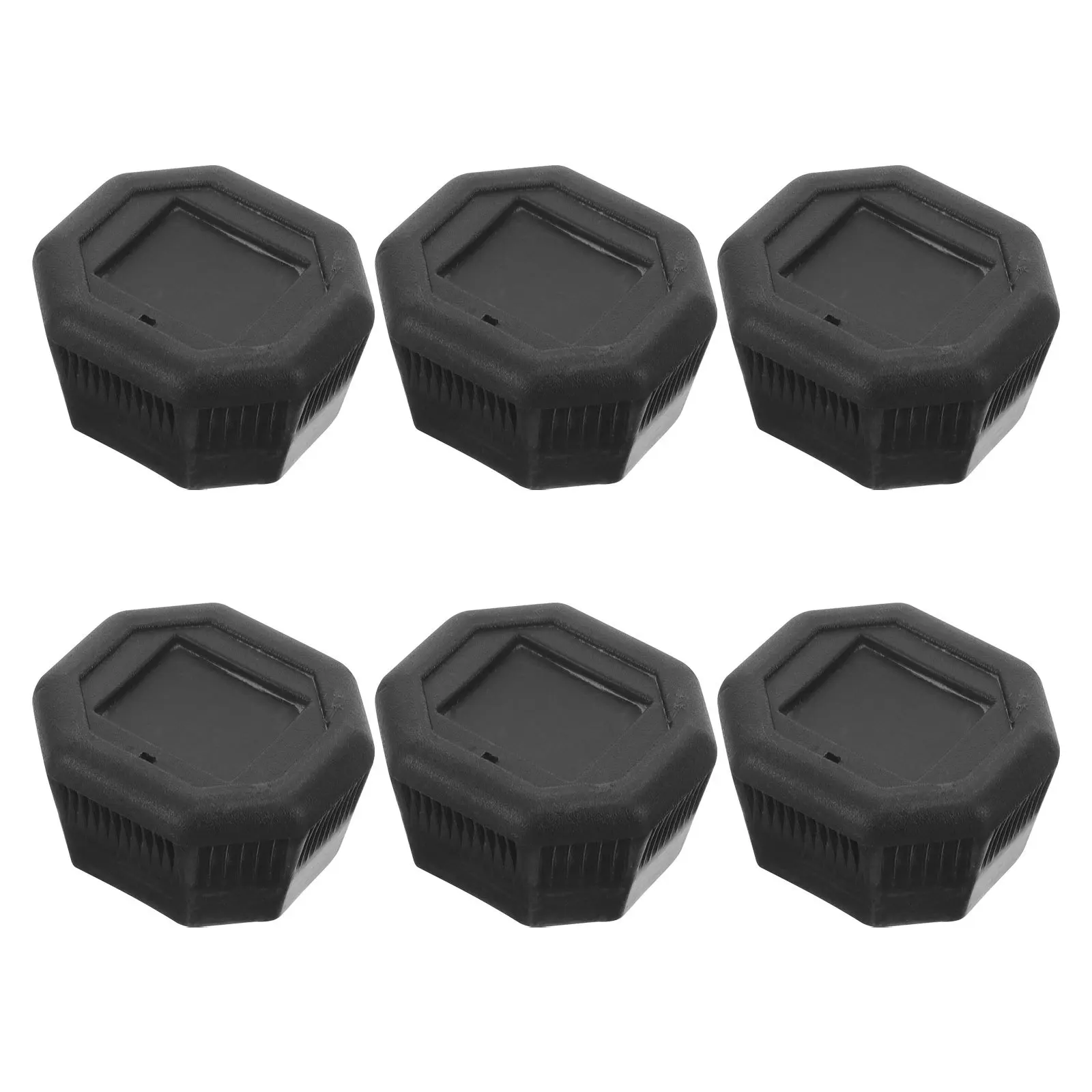 6 قطع من غطاء نهاية مقبض مضرب التنس، غطاء سفلي واقٍ لتعزيز الراحة، تصميم خفيف الوزن، سهل التركيب، واسع #5