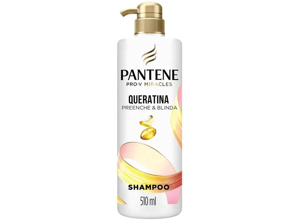 Pantene-champú de queratina rellena y Blinda, 510ml
