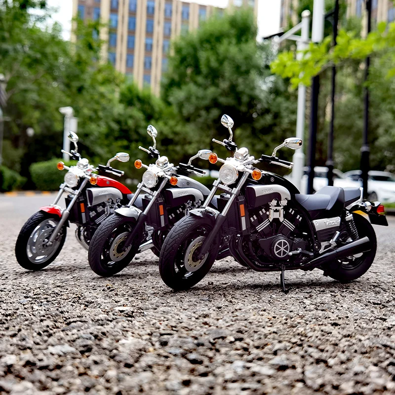 

1:12 YAMAHA Vmax сплав уличный спорт наследие модель мотоцикла литье под давлением металлическая гоночная модель мотоцикла высокая имитация подарки для детей
