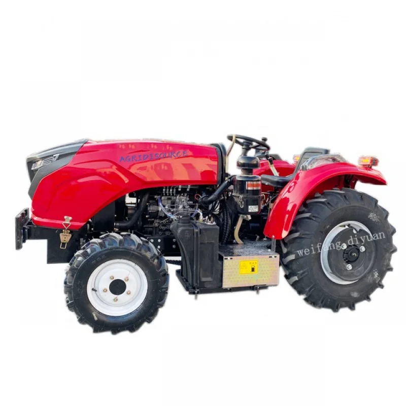 Tractor de uso doméstico para agricultura, tractor con cargador frontal nand, 4x4, mini tractor de jardín, gran oferta China