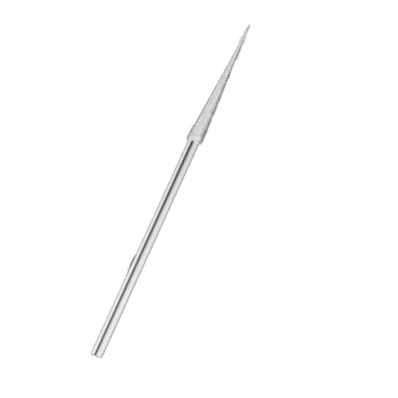 D-needle tip grinding head, jade reaming, diamond sand drilling, grinding needle, electric jade carving, stone carving, jadeite