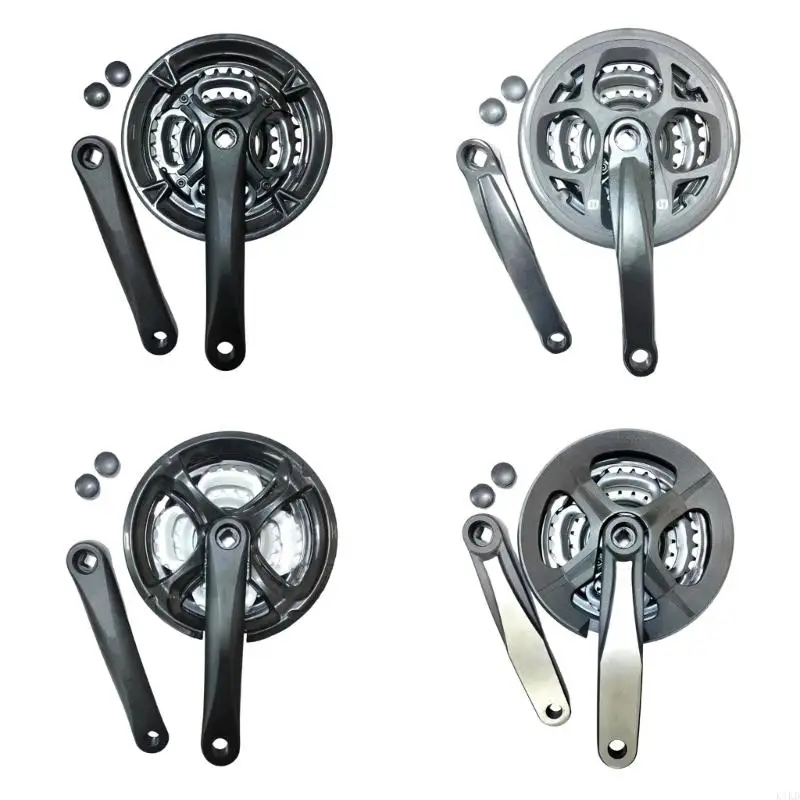

K1KD Comfort Mountain Bike Crankset Chainset Square Tapers Simple Removal Crankset