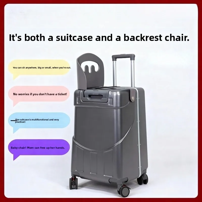 

Детский дорожный чемодан, 20-дюймовая ручная кладь, сумка-пулмен, мультяшный дизайн, материал ABS, универсальный ло для детей и малышей