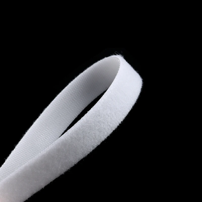 White Releasable Cable Ties Wire Organizer 150 200 250 300mm Nylon Hook Loop Straps Wrap Zip Bundle Bandage Tie Plastics Fasten