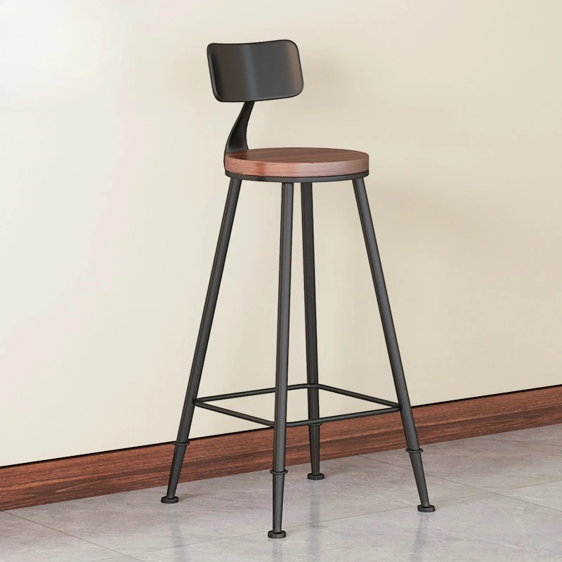 

simple modern bar chair with backrest comfortable bar stools Unique design elegant high барный дизайнерский стул bar furniture
