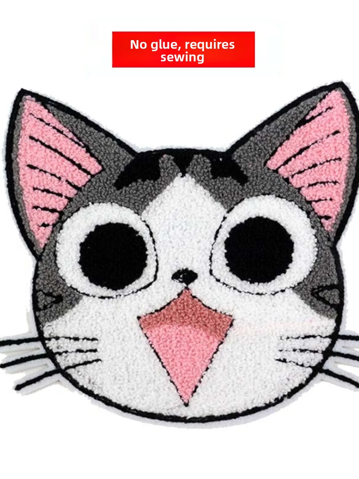 

Большой нашивной патч для рукоделия: мультяшный рисунок, для декора одежды, ремонта дыр на куртках, тканевый патч для свитшотов