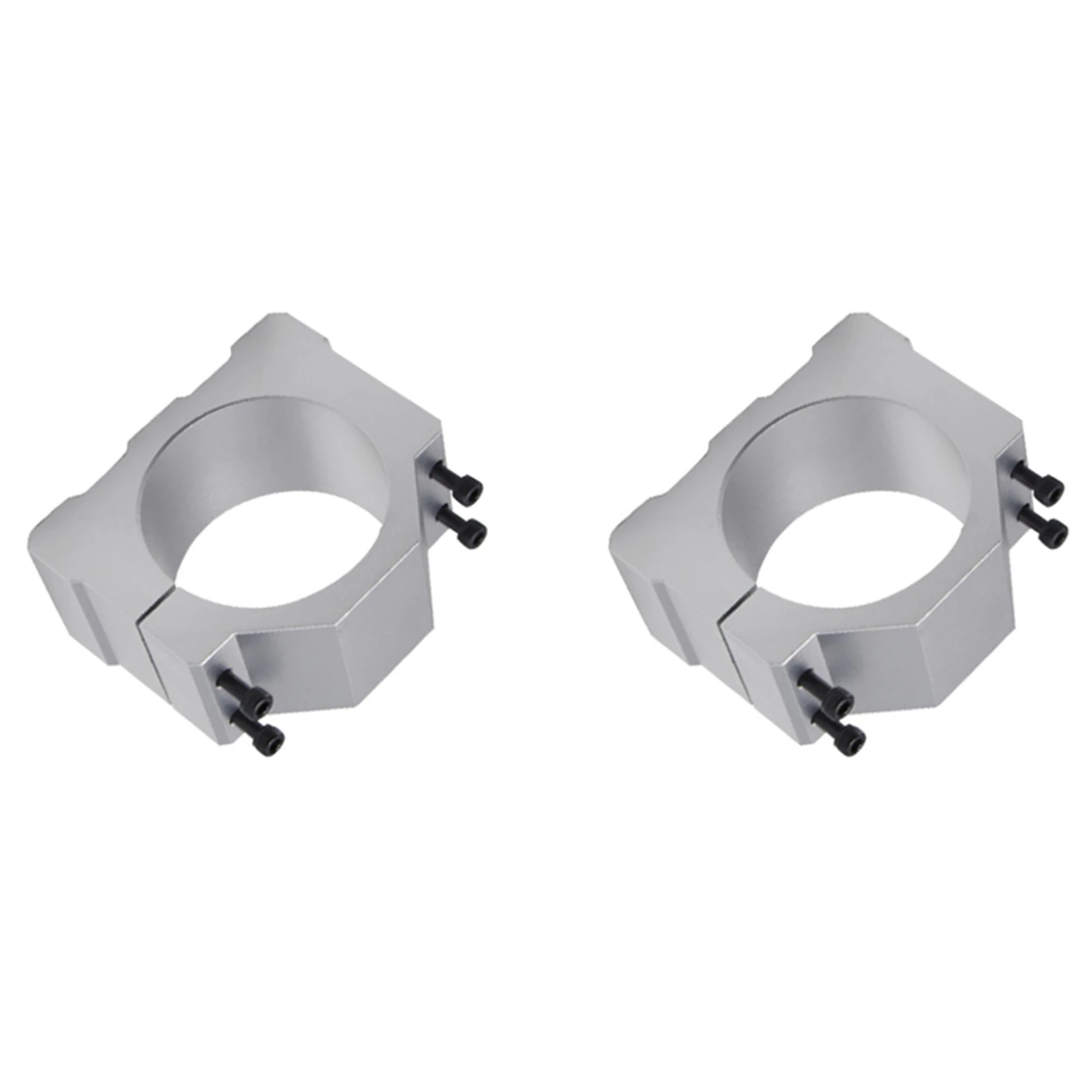 

ABKU-2Pcs Мотор для фрезерного станка с ЧПУ с 8 винтами, кронштейн для крепления шпинделя 65 мм