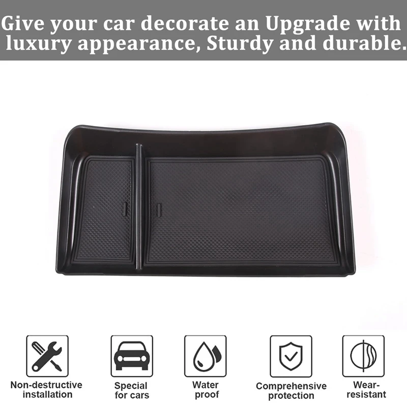 For Land Rover Range Rover Sport 2023 Center Console Armrest Box Under Storage Box Organizer Tray Replacement Parts Accessories image 4