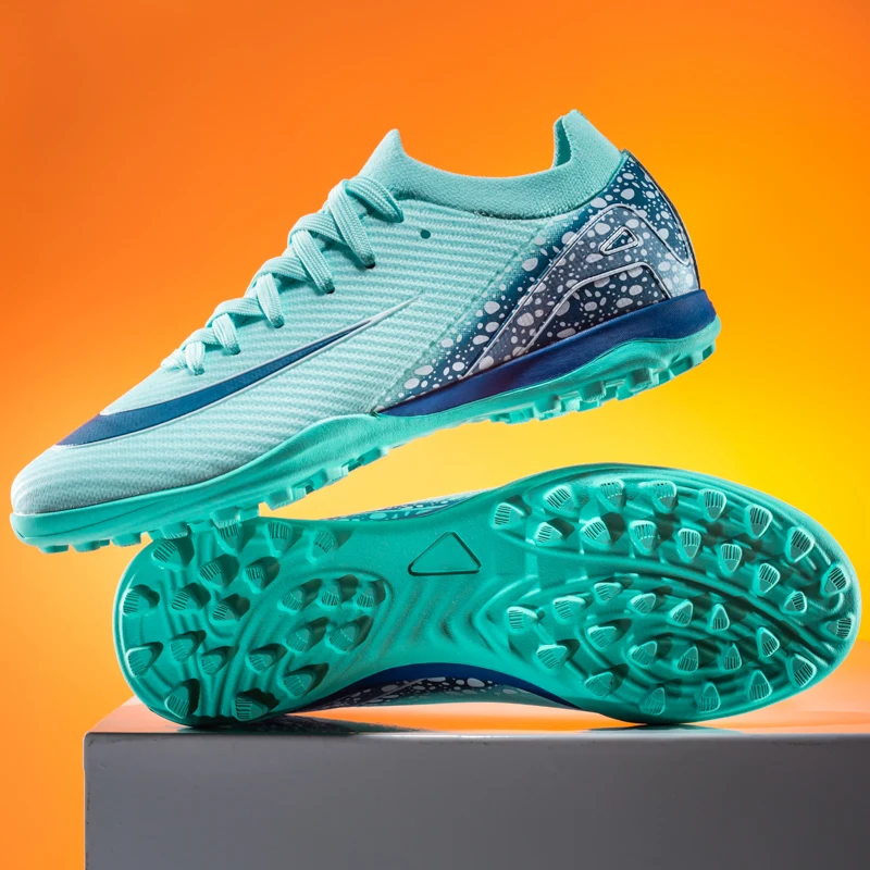 

Новые мужские футбольные бутсы, профессиональные футбольные кроссовки для мальчиков, спортивная обувь до щиколотки, нескользящие кроссовки TF/FG, удобные унисекс-кроссовки