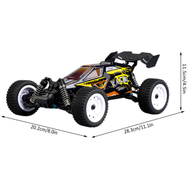 16201 najlepszych samochodów RC 2.4G 390 Moter szybkie wyścigi z ogonem 4WD zdalne sterowanie Off-Road 4x4 zabawki-ciężarówki dla dorośli i dzieci