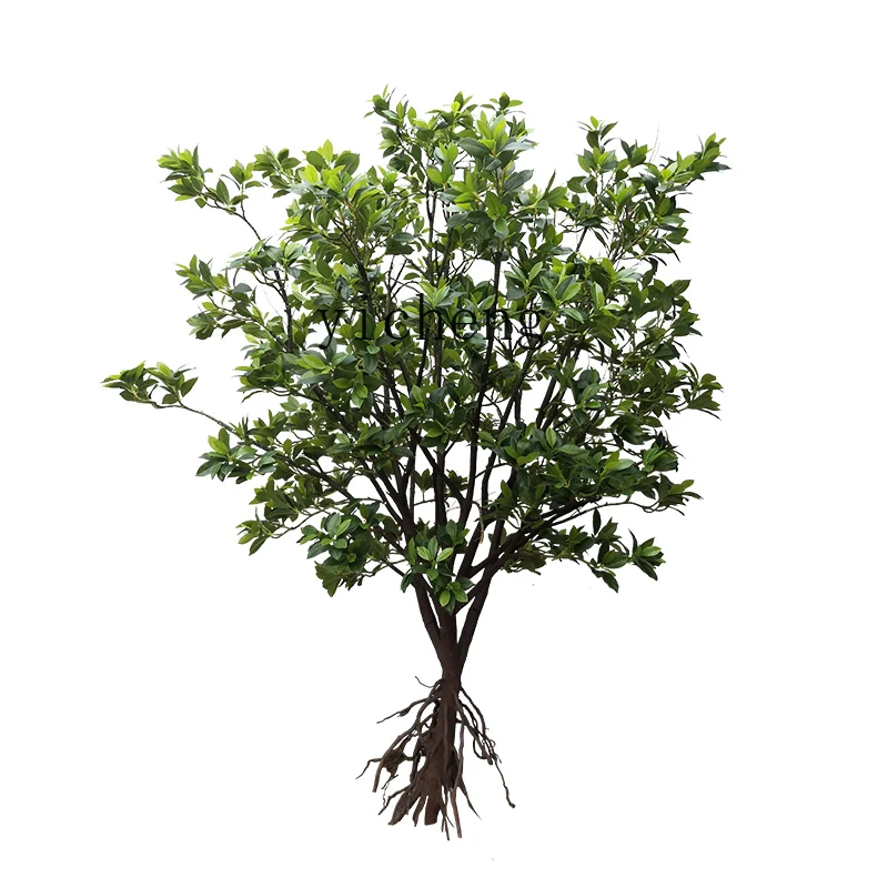 XL Simulation Green Plant Large Floor Fake Trees Plant Mangrove Artificial Flower Potting Decoration