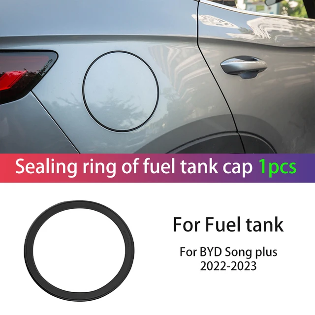 

Car Charging Port Fuel Tank Cap Dust Plug Silicone Sealing Ring Cover Sticker for BYD Song Plus 2022-2023