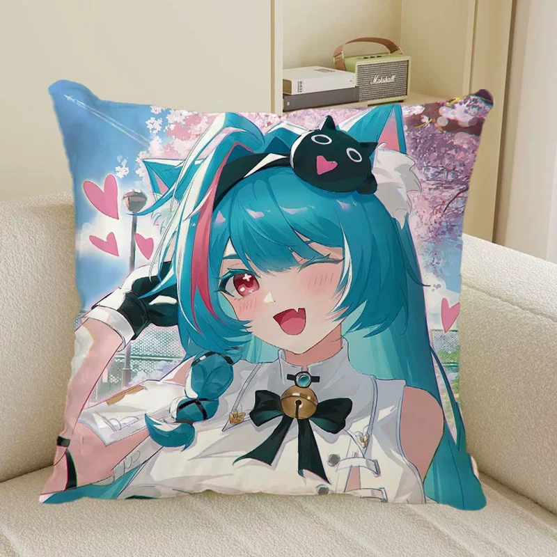 Neverness to Everness Back Pillow Sofa Living Room for Bedroom car Headboard Backrest Cushion Square Cushion Nap Time