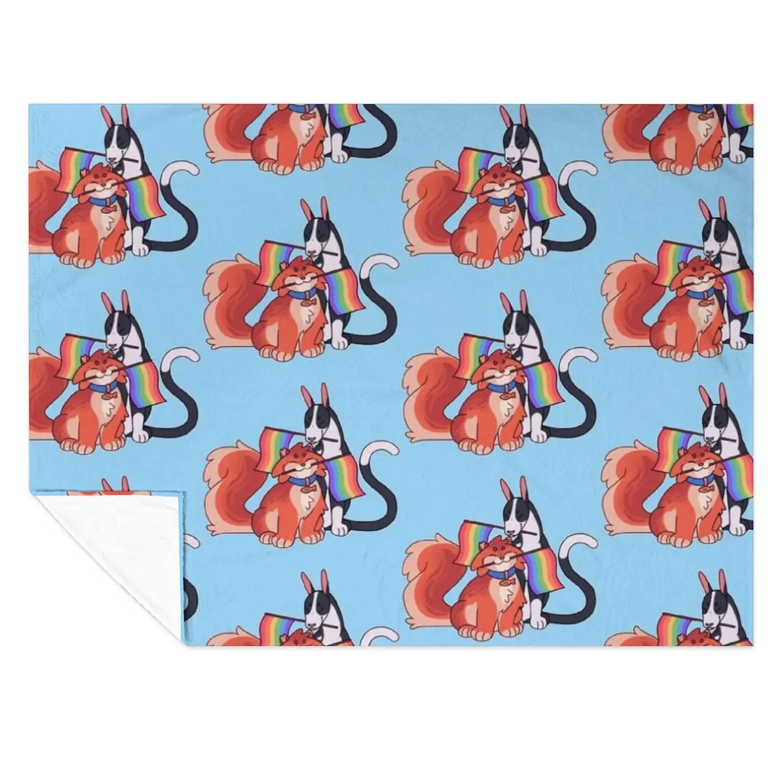 

Warrior Cats: Tallstar & Jake Pride Throw Blanket Giant Sofa christmas gifts For Baby Blankets