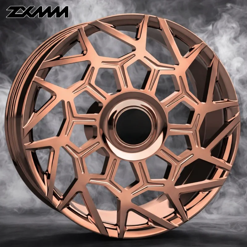 

ZXMM Custom Monoblock Mesh Forged Polished Wheels 18 19 20 21 22 23 24 Inch Alloy Rims 5x112 5x120 5x130 6x139.7 for Escalades