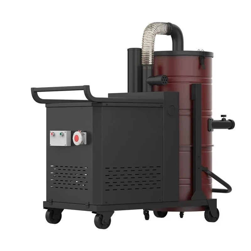 7500 واط 100L معدات تنظيف المستودعات التنظيف الرطب والجاف مكنسة كهربائية صناعية