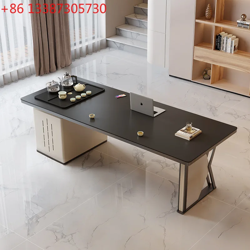 

Легкий роскошный чайный столик из каменной плиты. Автоматический чайный столик для воды. Бытовая гостиная.