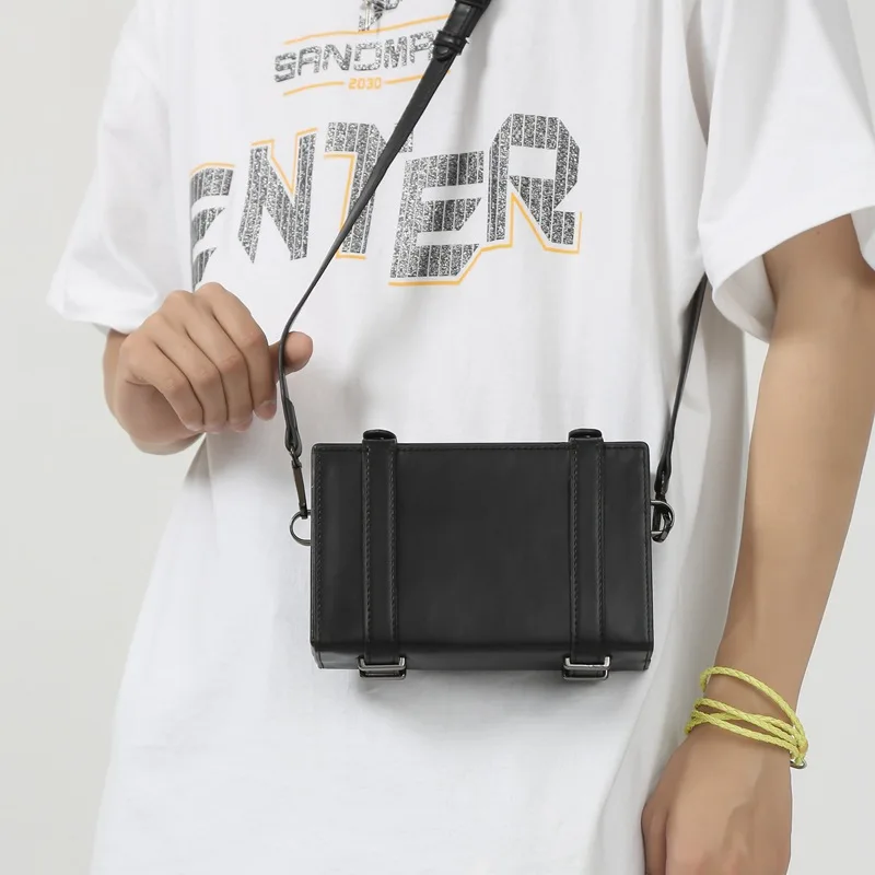 

Box Men 2024 Shoulder Bag Fashion Street Shot Master Small Square Bag Crossbody Purses And Handbags