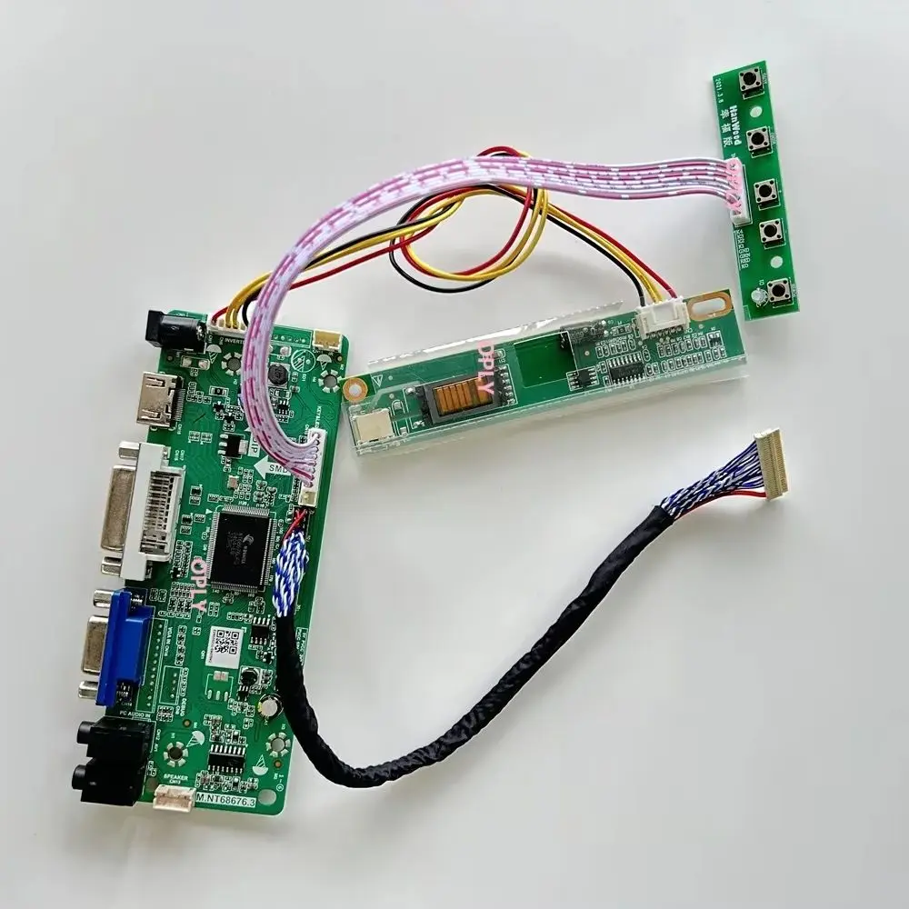 

Плата контроллера для LQ154M1LW02 LQ154M1LW01 LQ154M1LW12 LQ154M1LW1C LQ154M1LW1X LQ154M1LW2AA 1920X1200, совместимая с HDMI DVI VGA