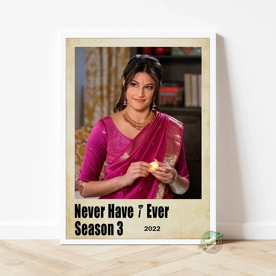 لم أبدًا ملصقًا للعب التلفزيوني على القماش ملصقات ومطبوعات فنية جدارية لغرفة المقهى وديكور المنزل هدية