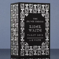 The Golden/Silver Thread Rider Waite Tarot Deck 78 Pcs carte di A.E. WAITE 12*7cm