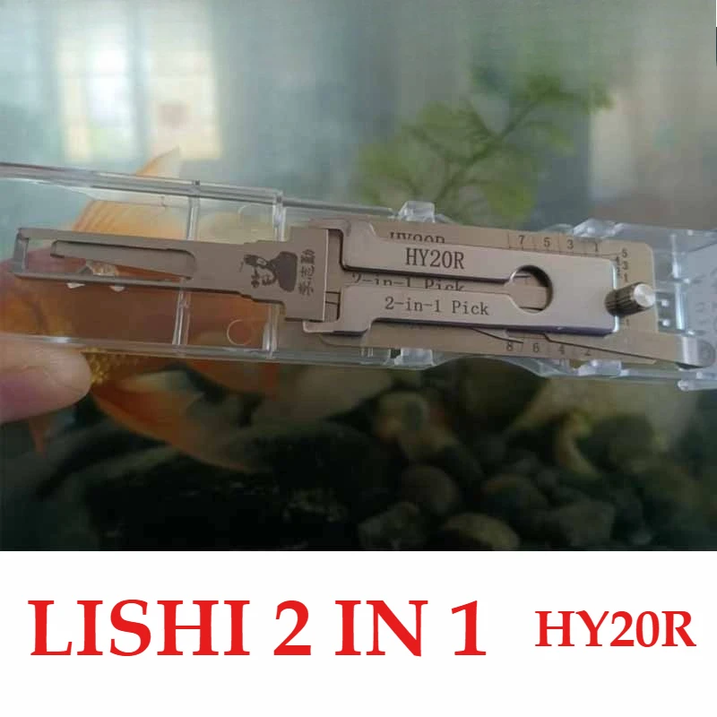 

Lishi 2 in 1 HY20R 2in1 Decoder and Pick Is Designed for Hyundai for KIA for Car Locks Key Ganzua Picks Picking Tool Ganzua