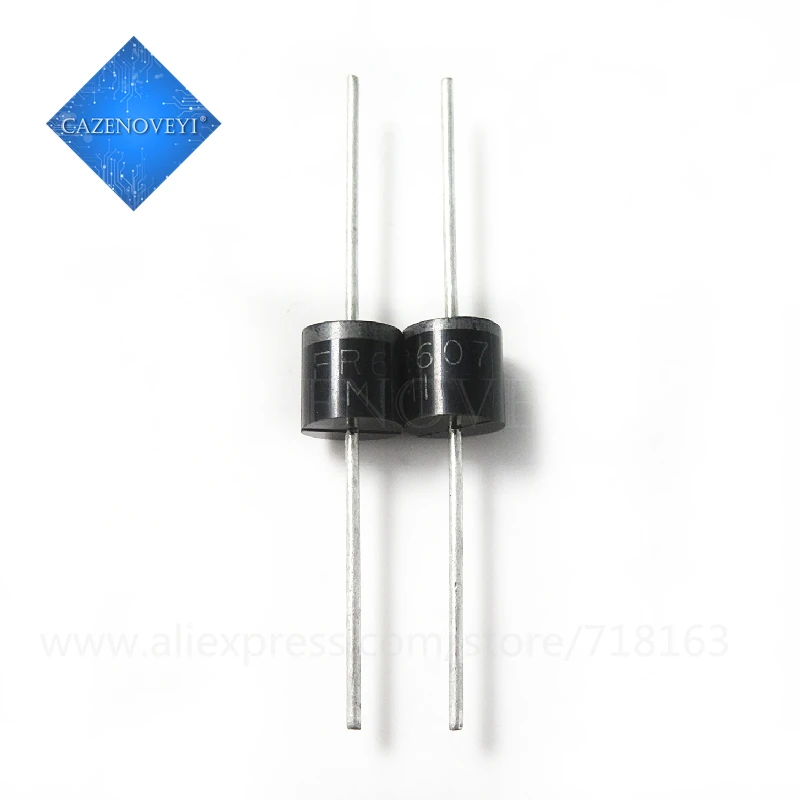 

20 шт./лот FR607 6A 1000V Быстрое восстановление фотографий