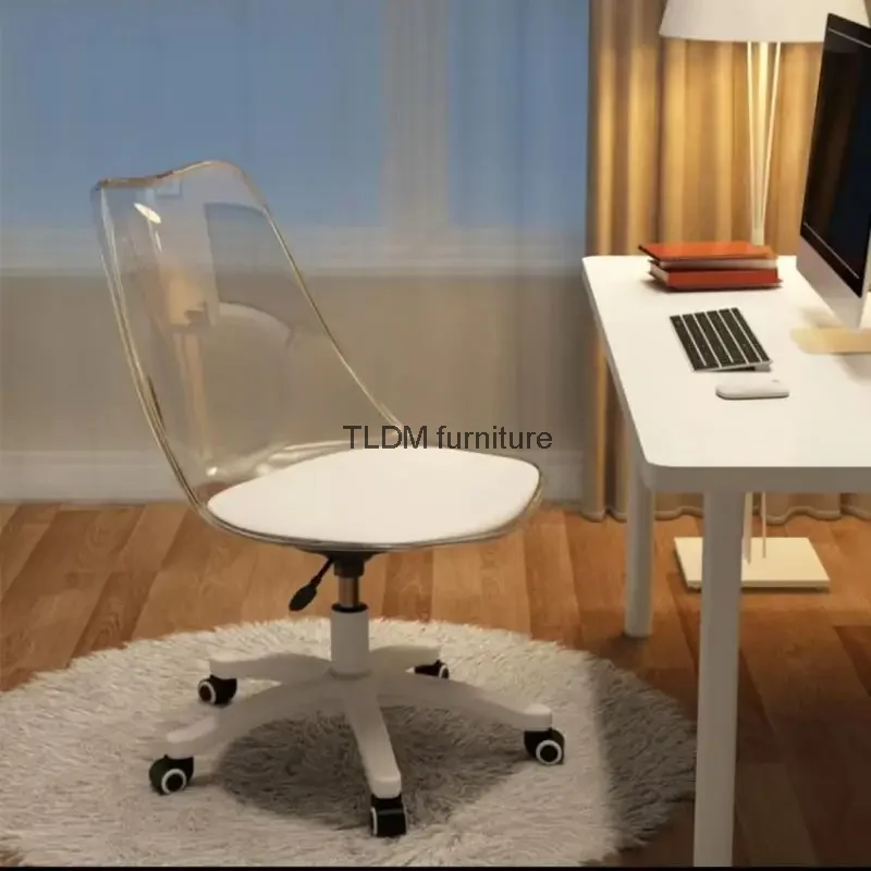 

Living Room Chairs Home Backrest Computer Chair Office Learning Swivel Chair Nordic Leisure Lift Student Chair