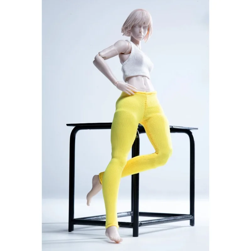 1/12 Damen Sport-Trägertop Yoga-Hose Cowboy-Kleidung Modell Passend für 6 Zoll Nt-04 Romankey Actionfigur Körper – Detail 4