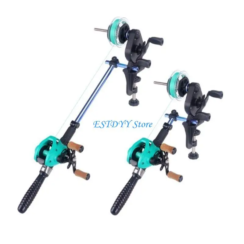 G6DE Aluminum Alloys Fishing Line Winders Durability Portables Fishing Line Winders