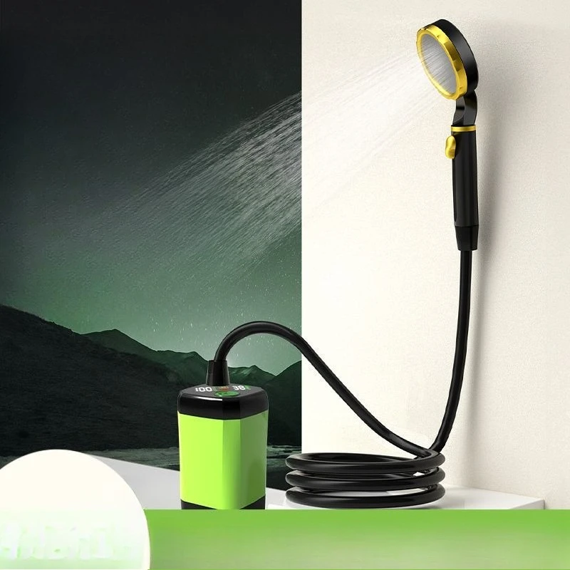 

Outdoor bathing artifact electric shower