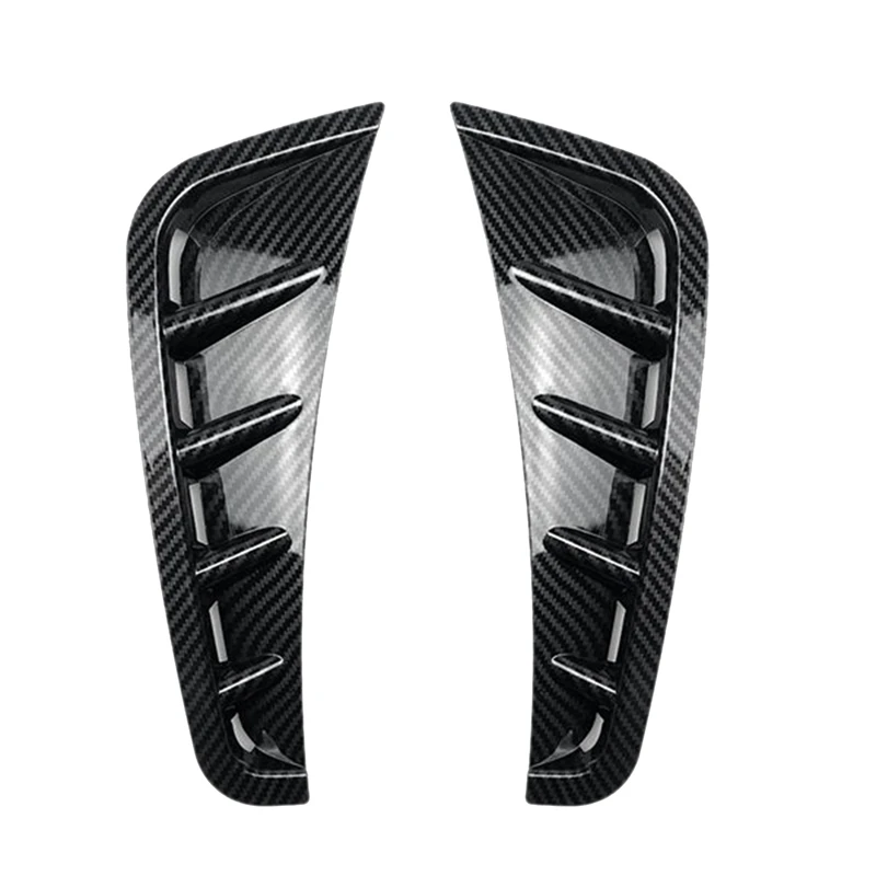 

Car Front Bumper Side Spoiler Splitter Cover For Mercedes Benz C Class W205 2019+ Parts Flank Air Intake Wind Knife