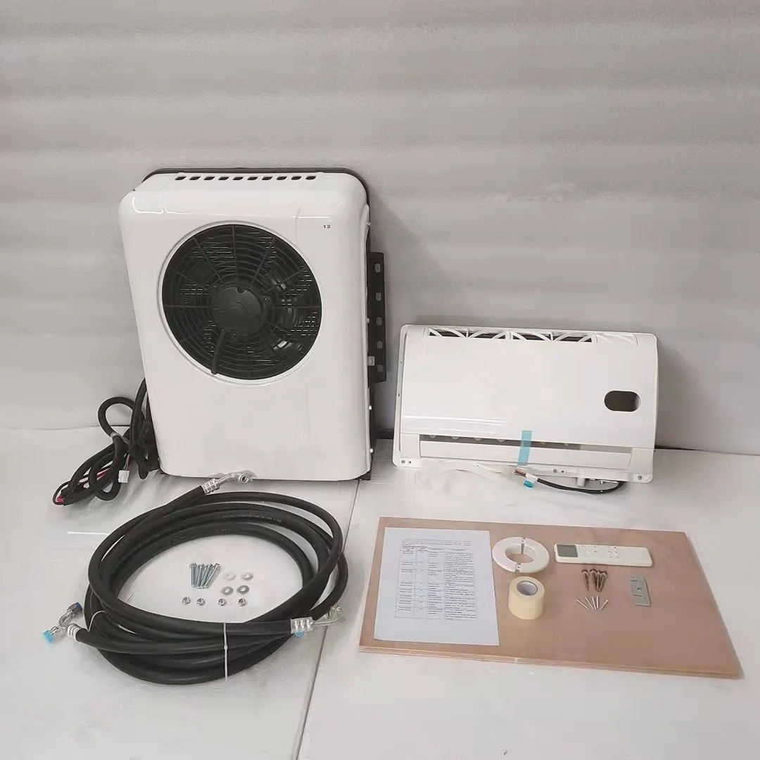 

12 Volt Air Conditioner Split Car Tractor Trailer Apu Air Conditioning For Semi Trucks